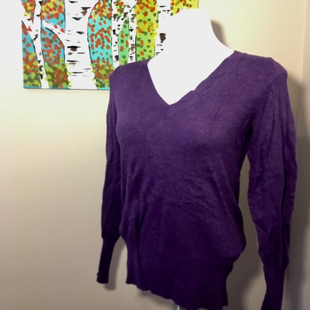 Purple sweater